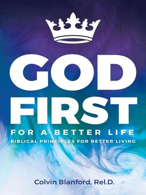 cover image of God First For a Better Life